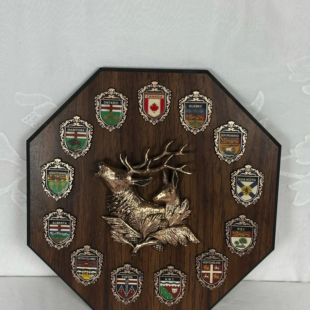 Canadá Wall Plaque, Provincial and Territorial Coats of arms Of Canada